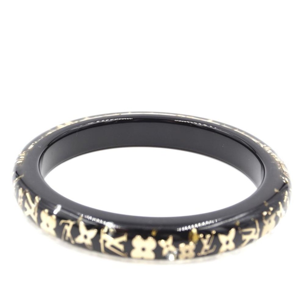 Louis Vuitton Clear Monogram logo Inclusion Bangle - Picture 7 of 10